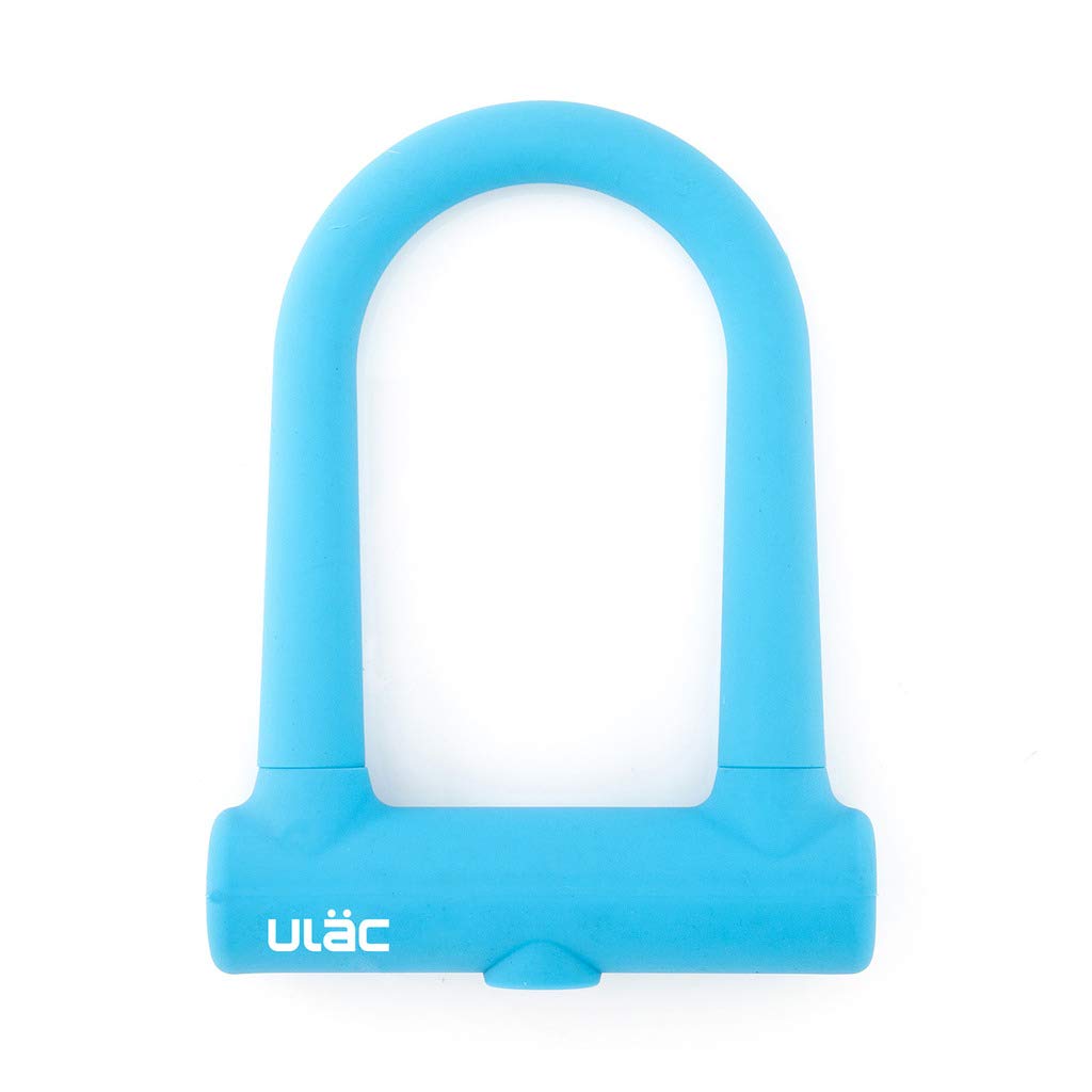 Ulac BROOKLYN Silicone Cover Bicycle 76mm x Blue U-Lock, UL-SU3-02 LITE, 128mm,