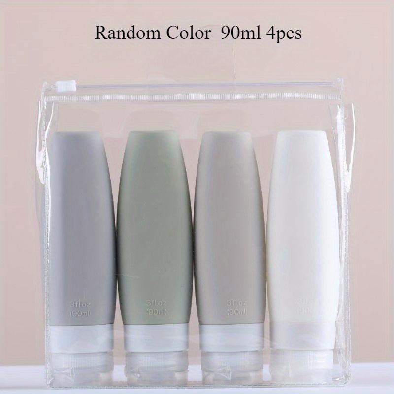 1/4Pcs silicone bottling travel bottling set silicone bottle cosmetic storage bottle washing set bottling set