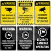 CCTV Surveillance Metal Sign Shop Security Plaque Camera Monitoring Shoplifting Warning Crime Deterren Safety Alert 24-Hour