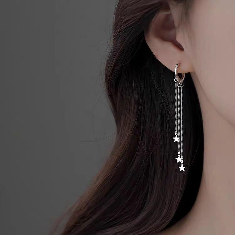 925 Sterling Silver Hoop Earrings: 2025 Modern Niche Design - Elegant & Luxurious for Women