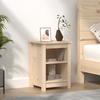 VidaXL Bedside Table 40x35x55 Cm Solid Pine Wood 820956