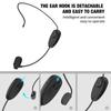 Portable Wireless Microphone System 2.4G Wireless Headset Mics with Receiver Headset Microphones for Amplifier Speaker Teaching