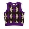 Womens/Ladies Deja Vu Cropped Sleeveless Sweater Vest