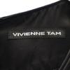 VIVIENNE TAM silk No sleeve one piece 1 Black series Back zip Women Used