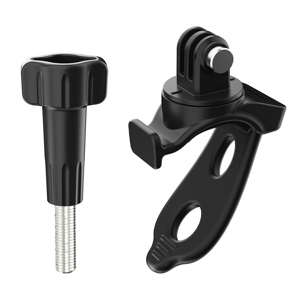 Camera Flexible Mount 360 Rotatable Elastic Handlebar Mount Flexible Bracelet for DJI Action 5 Pro Insta360 Camera Accessories чёрный