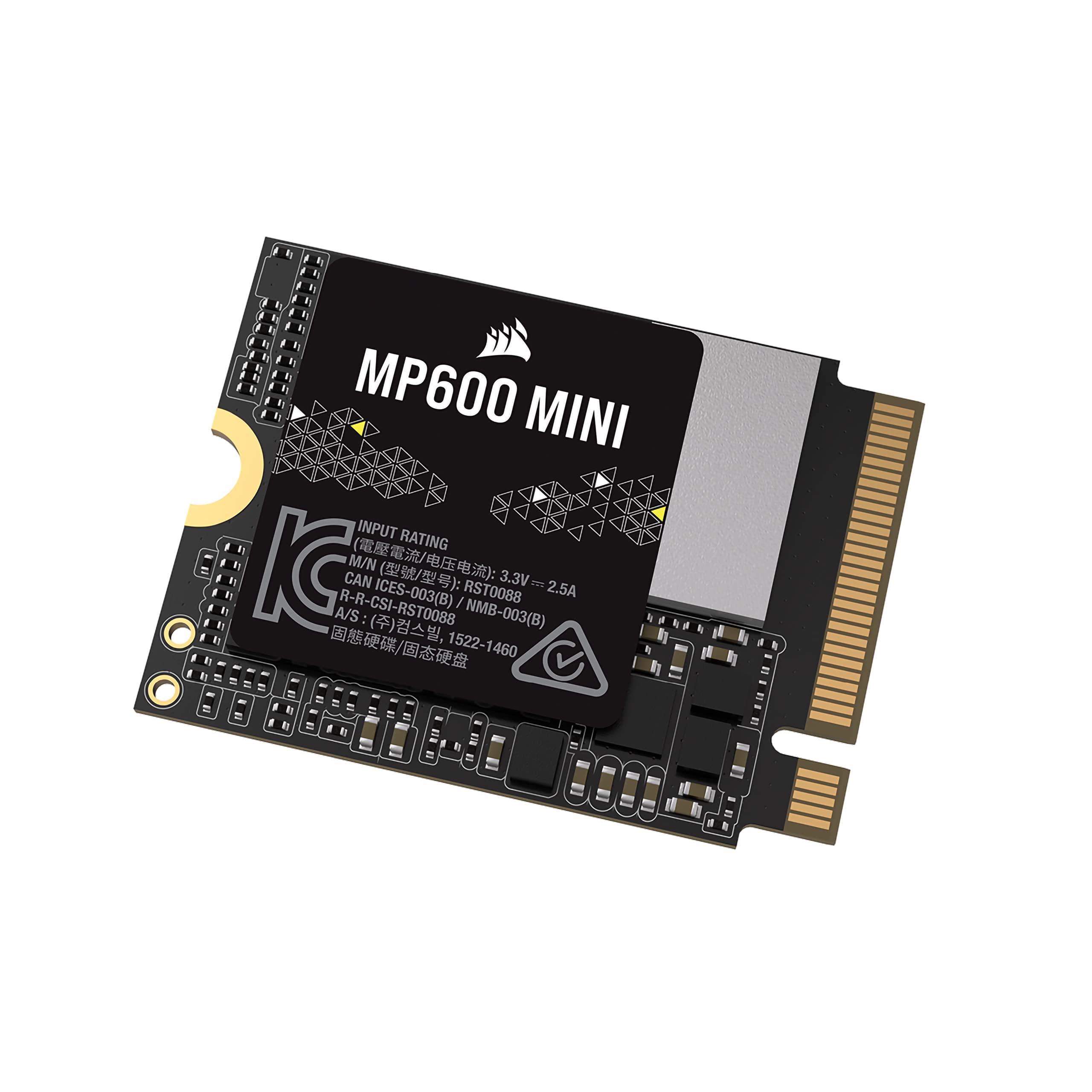 

CORSAIR MP600 MINI Series TLC NAND adopted 1TB PCIe Gen4 x4 NVMe 2230 Steam Surface applicable M.2 Deck/Microsoft CSSD-F1000GBMP600MN
