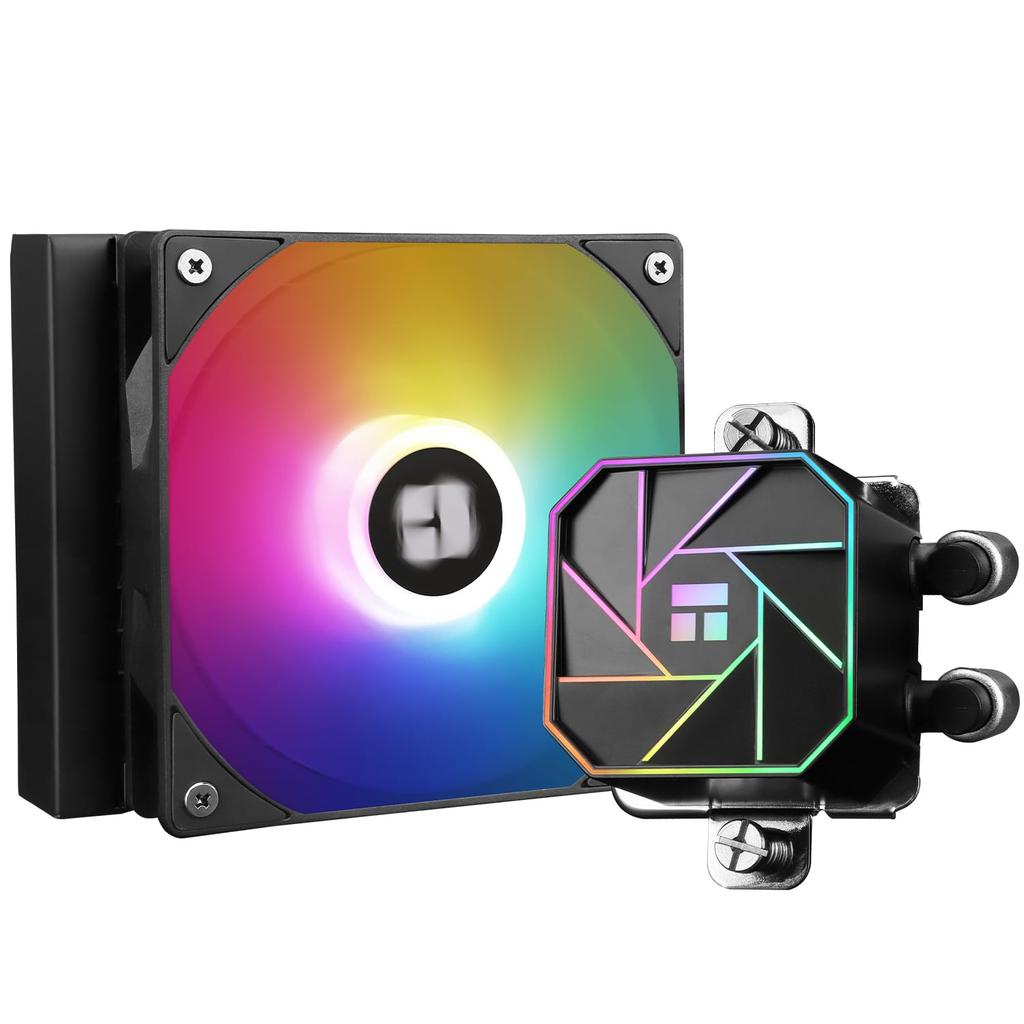 THERMALRIGHT AQUA ELITE 120 V3 Liquid CPU 120 Cooling Row 120mm PWM for Intel Desktop CPU Cooler AIO Cooler, Size, Fan, S-FDB Bearing, AMD/AM4/AM5,