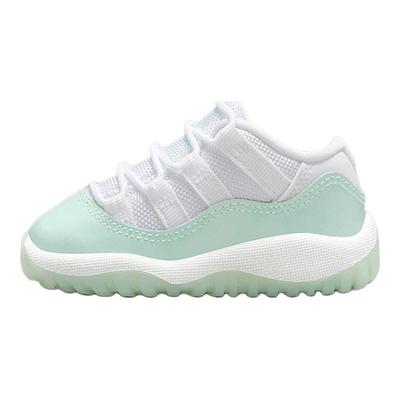 Air 11 Retro Low TD Igloo Baby-Sneakers Grün Weiß 645107-103