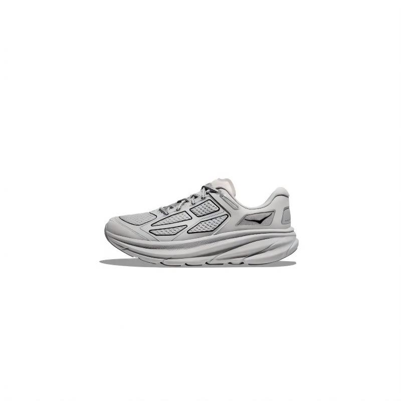 HOKA ONE ONE Clifton One9 Unisex Low-Top Running Shoes Frost Cosmic Grey 1155370-AHGR EU 42
