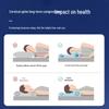 Orthopedic Memory Foam Pillow - Slow Rebound, Neck Support, Cervical Spine Relief, Ideal for Home, Hotel & Dormitory.