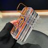 iPhone 17 Pro Max Case: Colored Edge, High Transparency, Magnetic, Apple 16 Lens Stand, Anti-Fall Protection