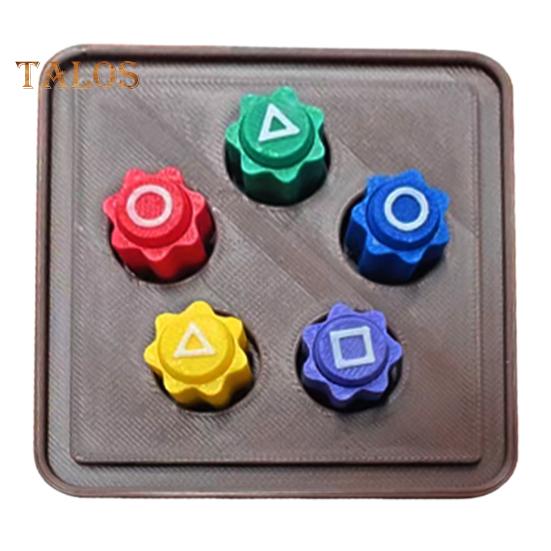 

1 набор из 5 традиционных корейских камешков, игровой набор для улучшения координации рук и глаз, портативный набор сит с шасси Square