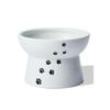 Japanese Product Nekoichi Happy Dining Elevated Food Bowl Regular Cat Pattern for Cats