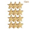 12pcs Vintage Star Card Holder Elegant Star Table Decor Premium Name Card Stand  Wedding Reception