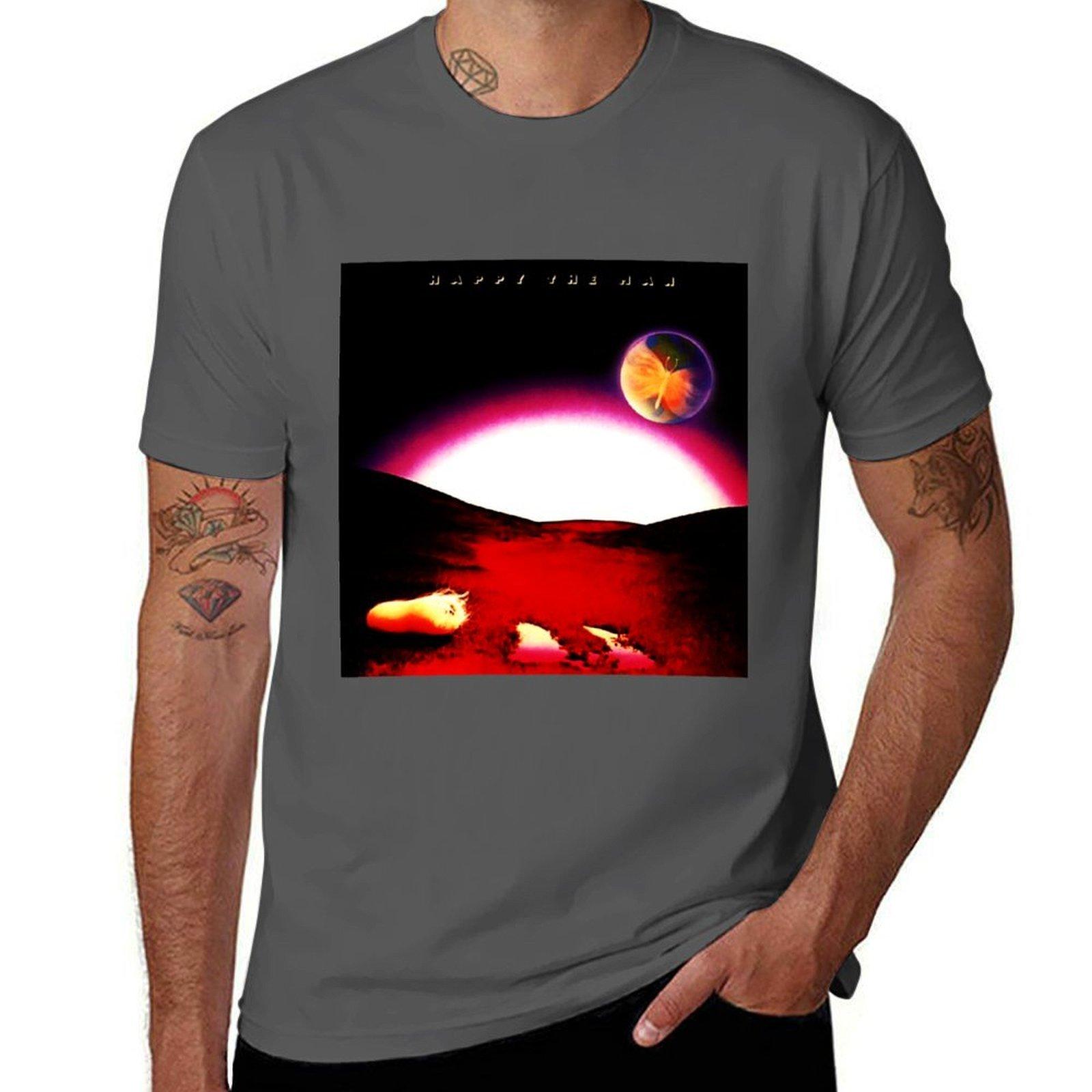 

Happy The Man - Progressive Rock Band T-Shirt t shirts for man pack cotton printed t shirts for man T-Shirt 4XL