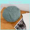 Chic Waveless Denim Beret Hat In Light Blue Deep Blue Or Black Ideal For All Seasons