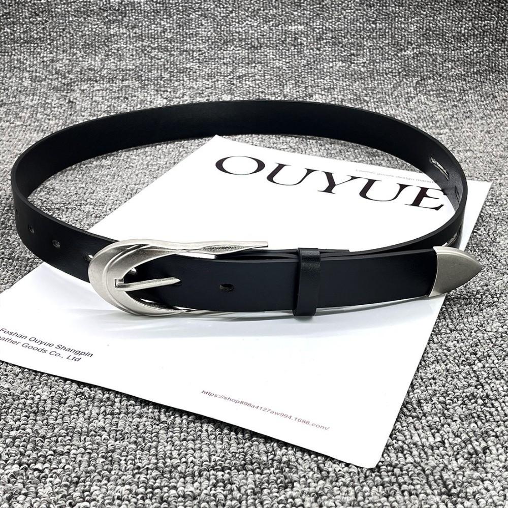 American Women's Belt Vintage Dress Jeans Belt Trendy Waist Belt  Waist Accessories