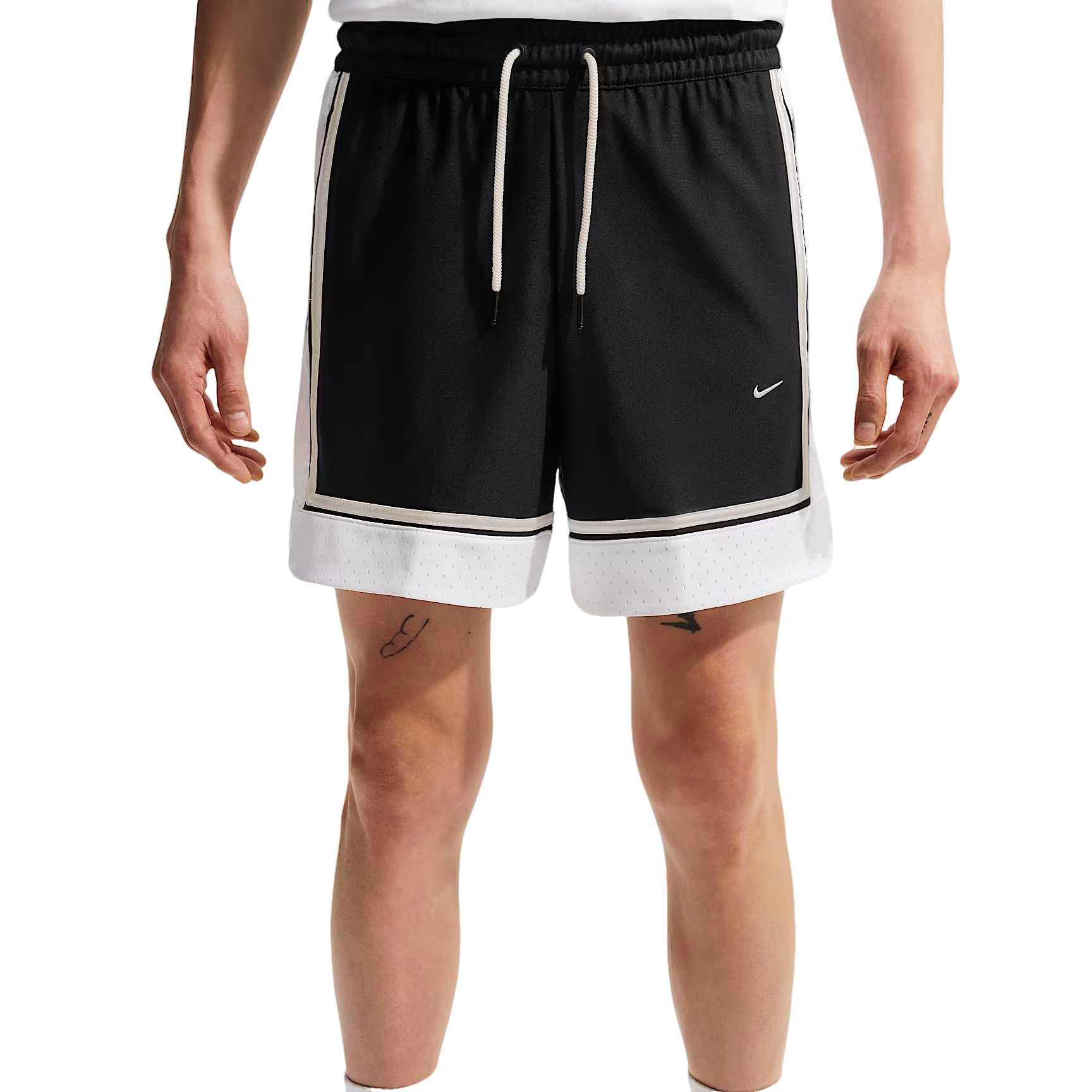 Nike Dri-Fit Lace-Up Moisture-Wicking Basketball Shorts Men shorts IF1590-010 M