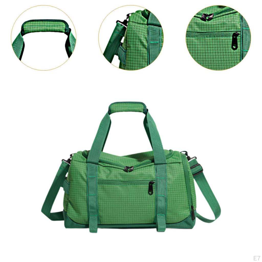 Gym Bag Dry and Wet Separation with Shoe Compartment Adjustable Strap Easy To Carry Luggage Sports