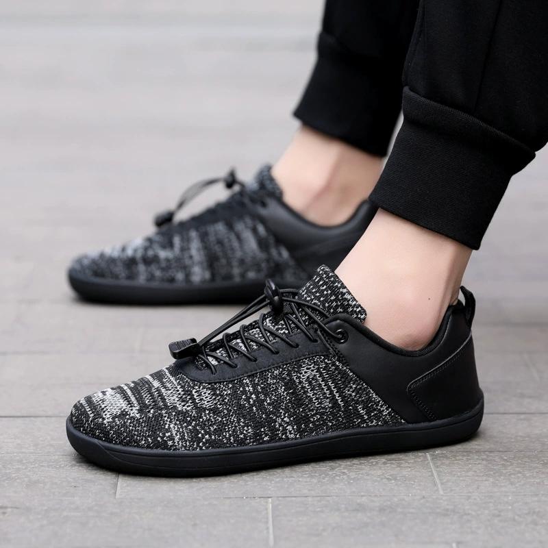 Herren Weite Barfußschuhe Neue Mode Outdoor Laufschuhe Minimalistisch Groß Trendig Mesh Freizeit Wanderschuhe Heißer Verkauf