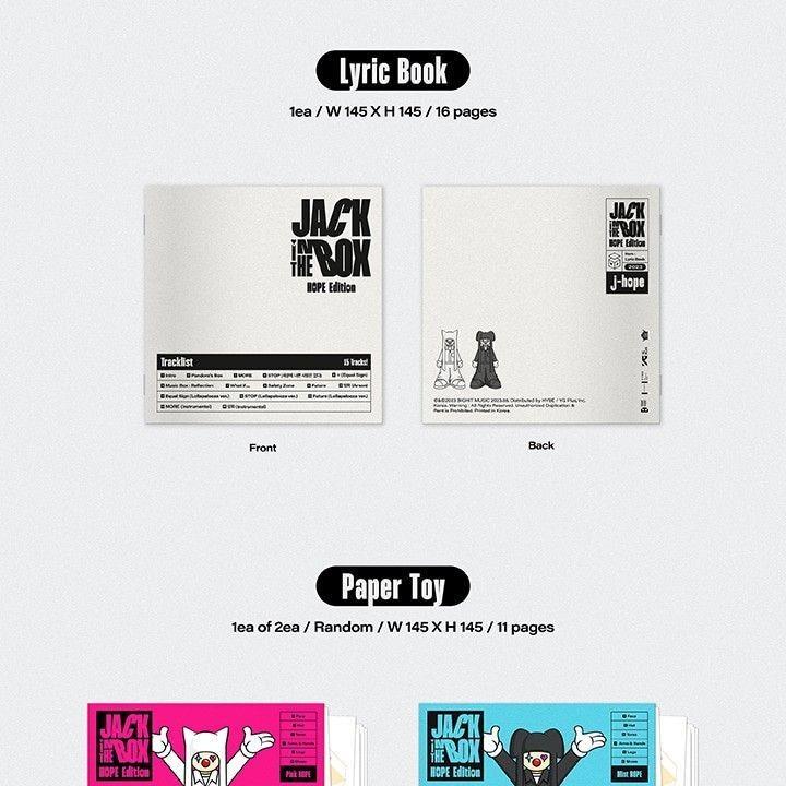 [READY STOCK] BTS J-HOPE - 'Jack In The Box' (HOPE Edition ver.)