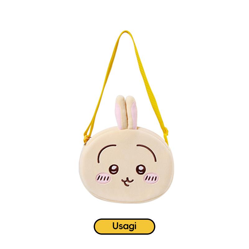 Market-6 Japanse Animejiyi Crossbody Tas Hachiware Konijn Schattige Schoudertas Zachte Messenger Bag voor Dagelijks Gebruik Cadeau voor Fans Snelle Levering beige