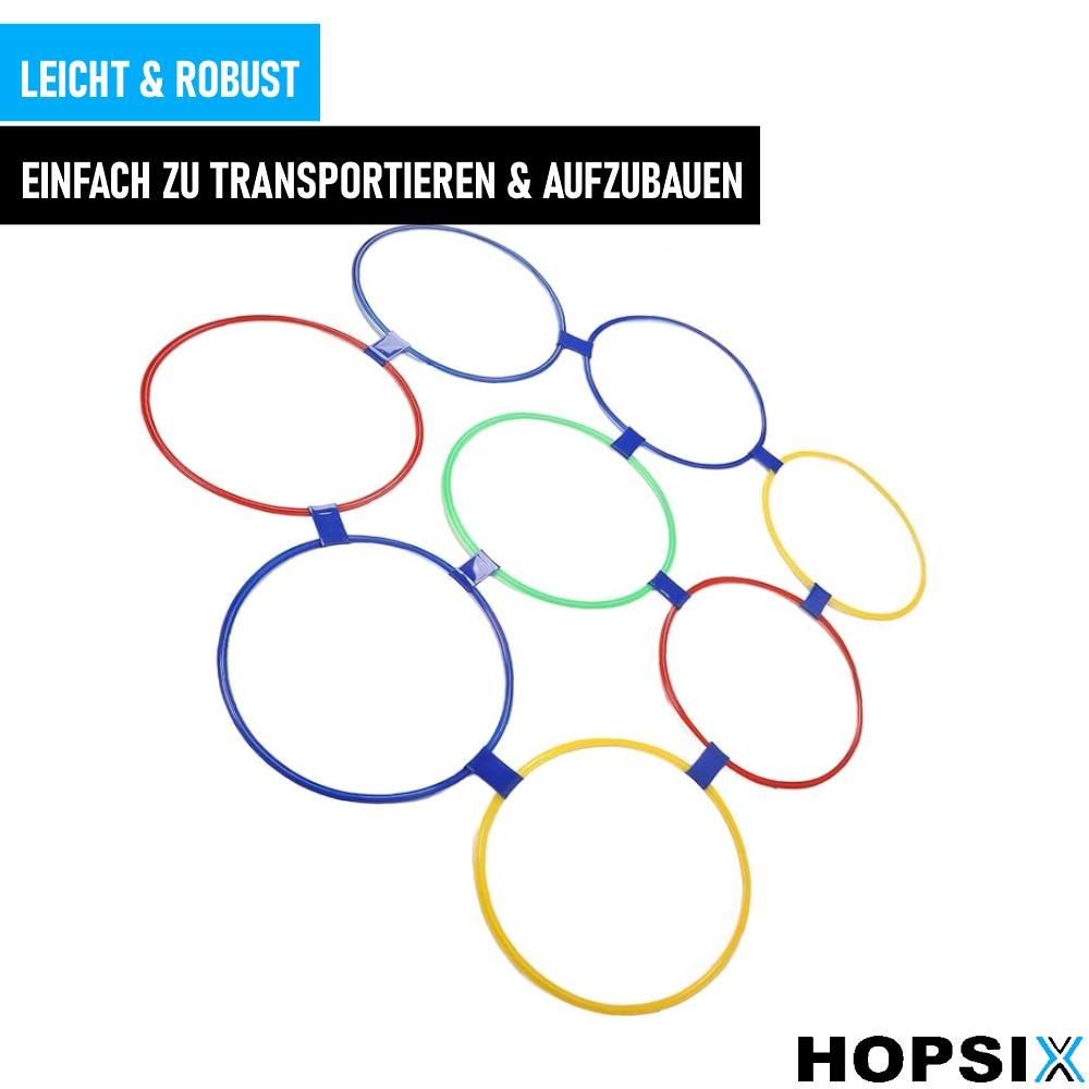 HOPSIX Jumping Hoop Bouncy Hoop Movement Game Coordination Training Toy