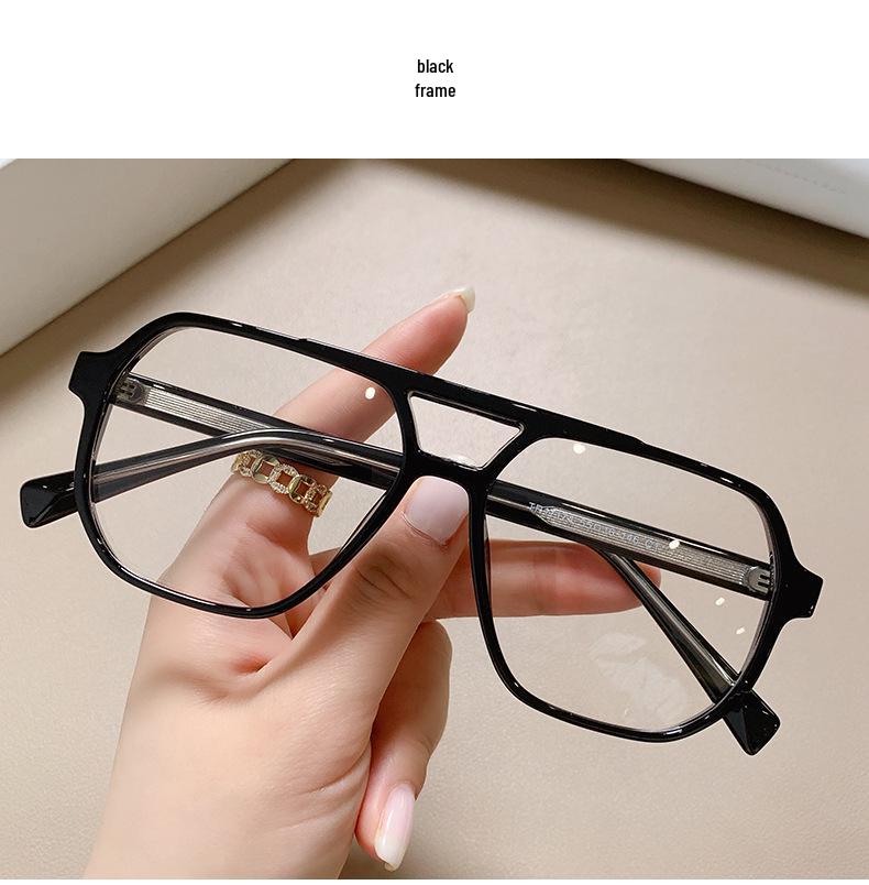 Ultralight TR90 Anti-Blue Light Large Eyeglass Frames for Prescription Glasses