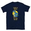 Rainbow Fantasy Sorry My Dragon Ate Your Unicorn Short-Sleeve Unisex T-Shirt