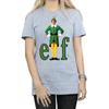 Elf Womens/Ladies Buddy Logo Cotton Boyfriend T-Shirt