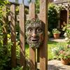 Outdoor Garden Tree Face Sculpture Planter Resin Flower Pot Decorative Hanging Ornament for Courtyard Garden Decoration