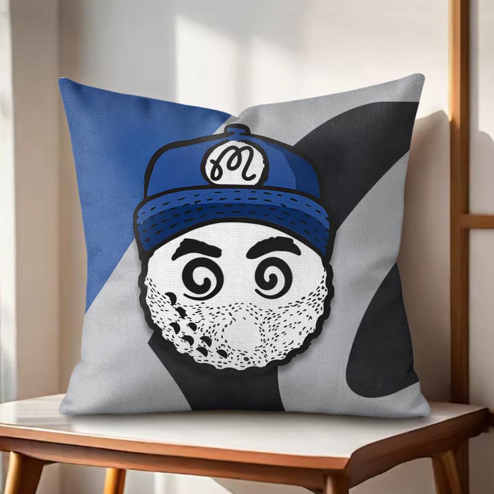 

Luxury Sport MMalbon Golf Cushion Cover Natural Linen Organic Fabric DoubleSided Printing Couch Pillow Covers Home Decor 30x30cm