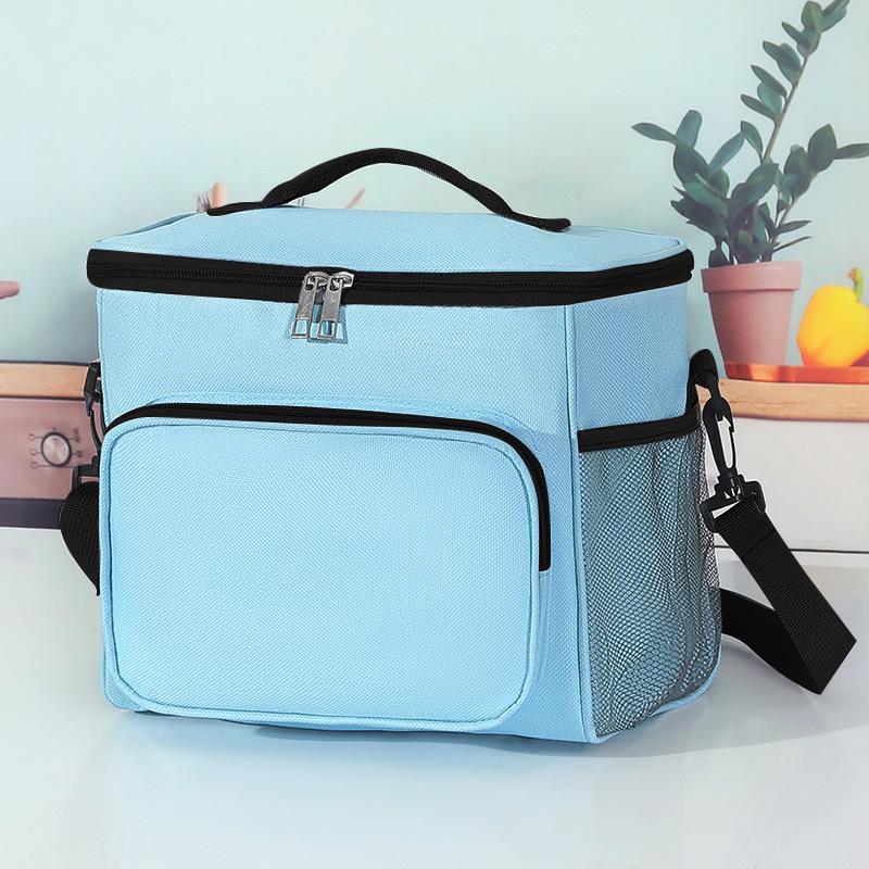 600D Large Insulated Crossbody Ice Pack Picnic Lunch Bag