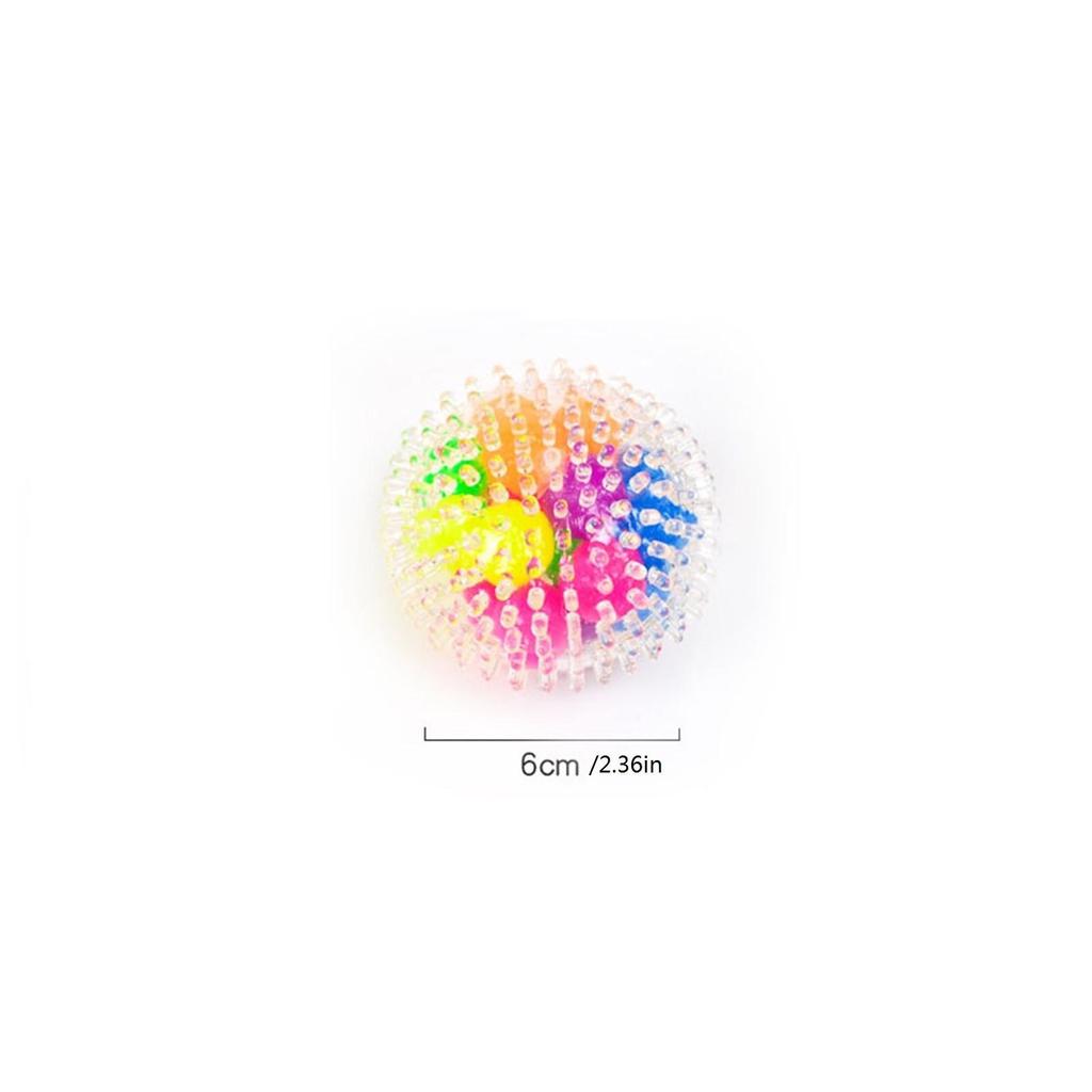 Spongy Rainbow Ball Toy Squeezable Pressure Toy 30ml