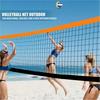 Tragbares Volleyballnetz für drinnen und draußen, Volleyball und Badminton, geeignet für den Hinterhof, Innen-/Außenbereich! (ohne Ständer)