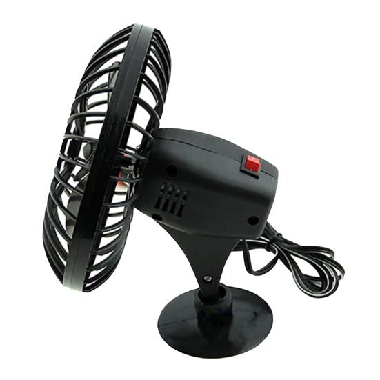 4-Inch Car Fan Single Head Strong Wind Energy Saving Dashboard USB Air Cooling Fan for Car
