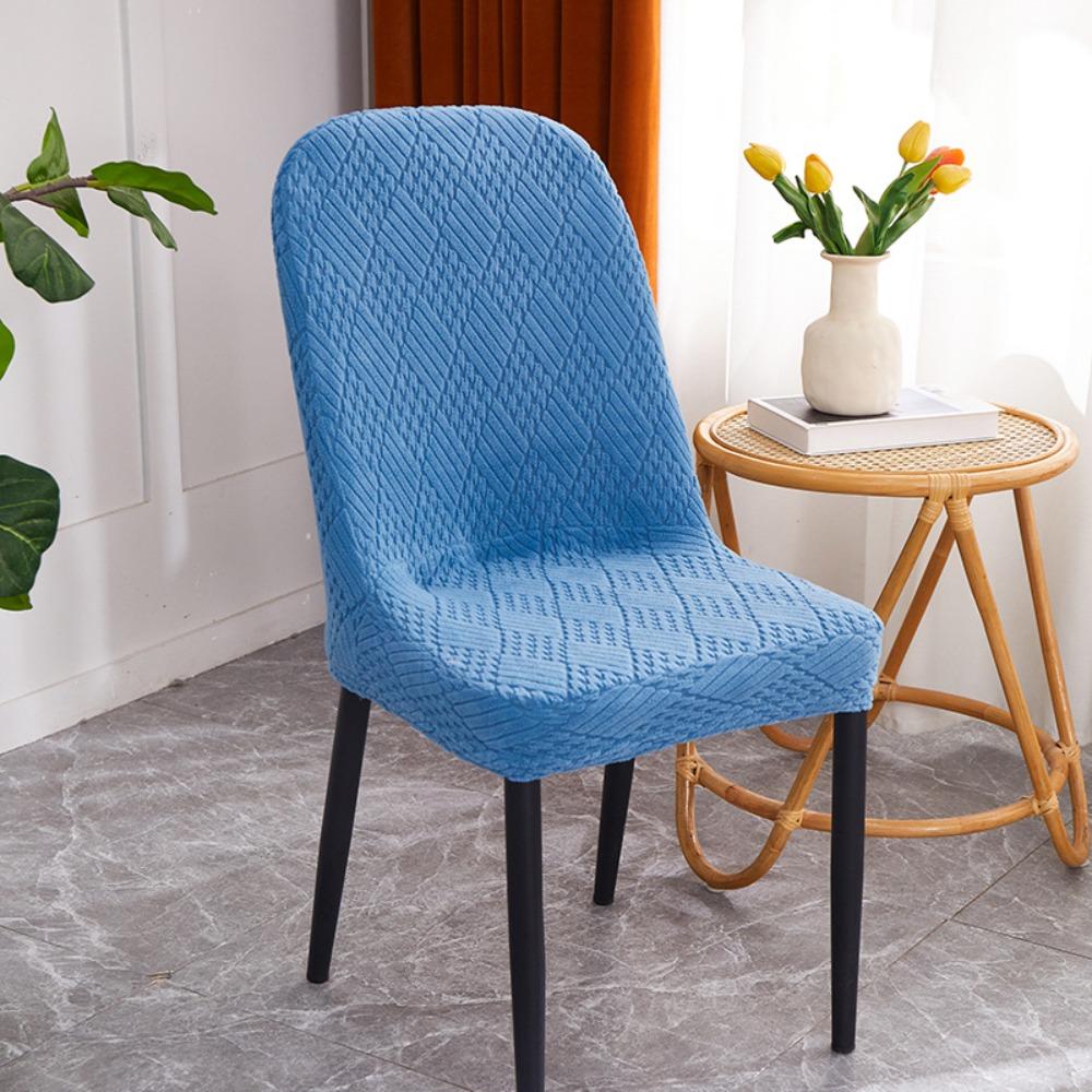 Universal Luxury Dining Chair Covers Stretchable Seat Covers for Home Kitchen Chairs with Backrest Protector