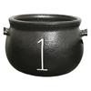 Mini Black Cauldron Halloween Witch Cauldron Pot Bucket Multi-purpose Small Candy Bowl