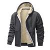Thick Coat for Autumn and Winter, Loose Lambskin Hoodie, Work Clothes for Construction Sites, Jacket