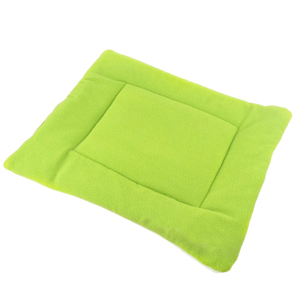 Cozy Soft Bed Mat Green Plush Pet Mat Cozy Pet Dog Bed Dogs