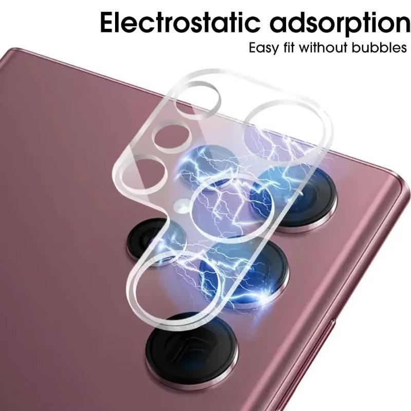 6 In 1 Tempered Glass For Samsung Galaxy S25 S24 Ultra Plus Screen Protector Film Camera Lens Film Anti Scratch Protective Films