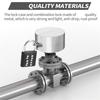 2025+ Gate Valve Locking Device (2 Set) Hose Bib Lock Outdoor Faucet, Water Faucet Lock for Door Knob, Outside Garden, Oil
