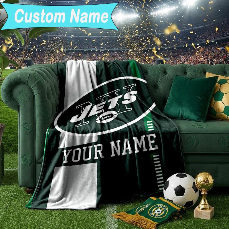 Custom Name Blanket Jets Helmet Blanket Bedding Blanket for Travel, Camping, Living Rooms, Offices, Sofas, Fan Christmas gift