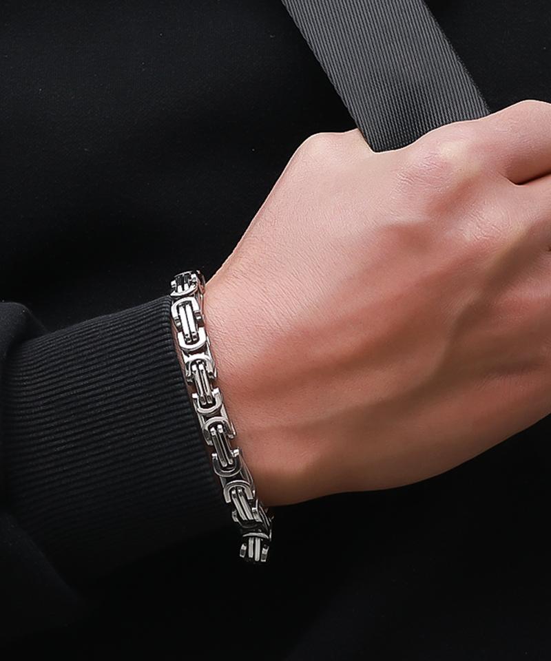 Blancier Bold Fortress Bm261B1237 Chain Metal Men'S Bracelet