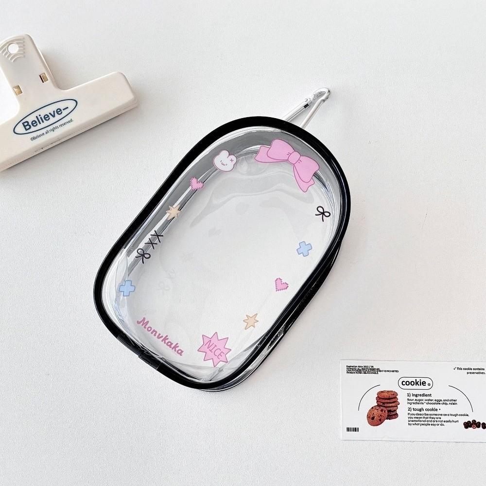 Clear Doll Storage Bag Cartoon Design Outdoor Doll Display Bag Doll Accessories