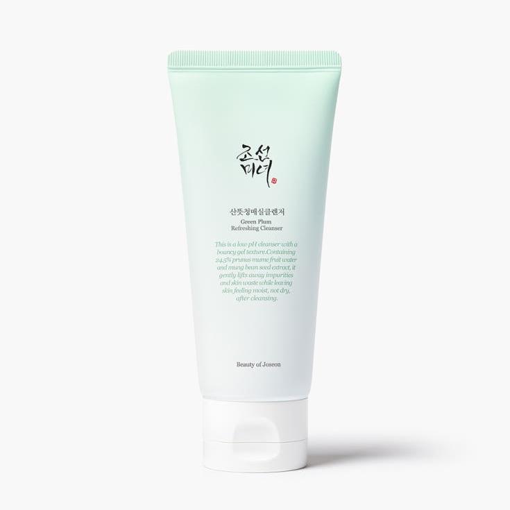 

Beauty of Joseon Green Plum Refreshing Cleanser 100ml Low pH Gel-to-Foam Facial Cleanser
