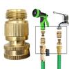 Brass Garden Hose Fittings Connector Adapter Brass Female Faucet Leader Couplers