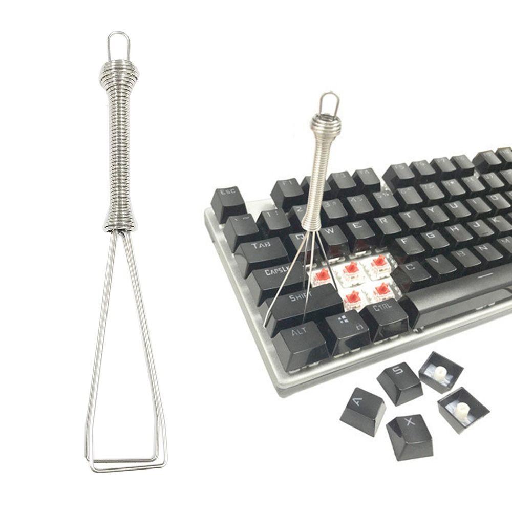 Stainless Wire Keycap Puller Wire Loop Design Replacement Tool Keycap Switch Puller Universal DIY Keycap Removal Tool