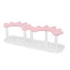 Eyelash Tweezer Holder 8 Hole Pink Thickened Plastic Lash Extension Tweezers Stand for Beauty Salon