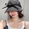 Women's Quick-Dry Bow Sun Hat – Spring/Summer Thin Duckbill Fisherman Style